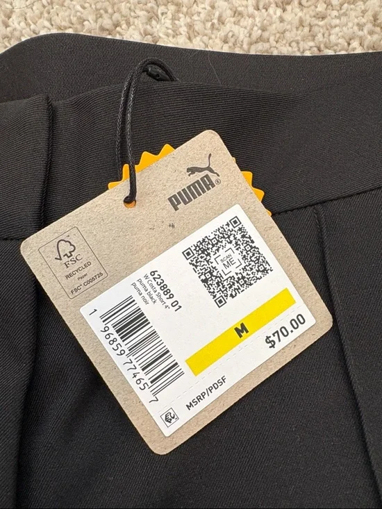 Puma Black High-Waist Tailored Women’s Shorts - Picture 2 of 3